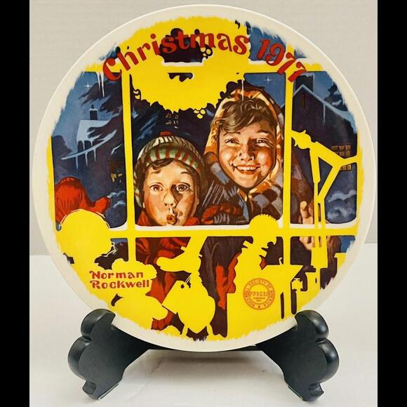 Norman Rockwell Other Vintage Norman Rockwell Christmas 977 The Toy